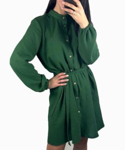 Forest Green Mini Dress ON10