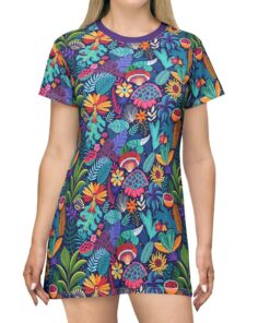 Tropical Forest Mini Dress ON20